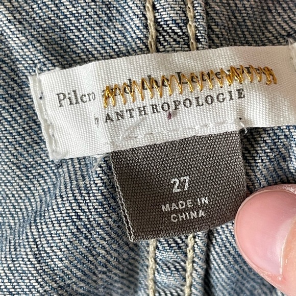 Pilcro and the Letterpress |  Blue Painters Denim Overalls - Picture 9 of 10